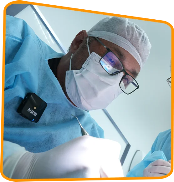Cirurgia gravada para o IP Play